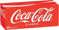 IGA Coca-Cola 10x375mL Selected Varieties offer