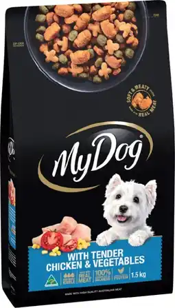 IGA My Dog Dry Dog Food 1.5kg Selected Varieties offer