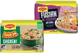 IGA Maggi 2 Minute Noodles 5 Pack Selected Varieties offer
