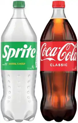 IGA Coca‑Cola, Sprite or Fanta 1.25 Litre Selected Varieties offer