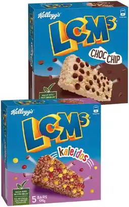 IGA Kellogg's LCMs or Nutri‑Grain Bar 5 Pack Selected Varieties offer