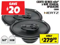Autobarn CENTO SERIES 6X9" 3 WAY COAXIAL SPEAKERS CX690 offer