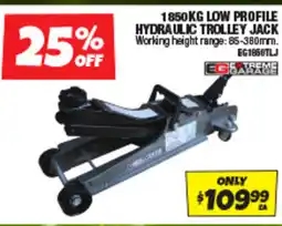 Autobarn 1850KG LOW PROFILE HYDRAULIC TROLLEY JACK offer