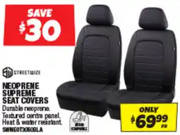 Autobarn NEOPRENE SUPREME SEAT COVERS offer