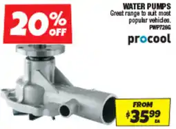 Autobarn WATER PUMPS offer