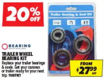 Autobarn TRAILER WHEEL BEARING KIT offer