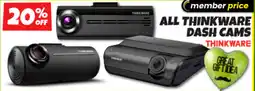 Autobarn ALL THINKWARE DASH CAMS offer