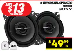 Autopro 3 WAY COAXIAL SPEAKERS offer