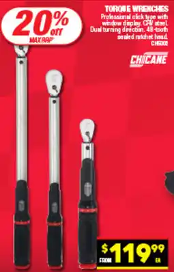 Autopro TORQUE WRENCHES offer