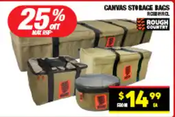 Autopro CANVAS STORAGE BAGS offer
