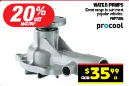 Autopro WATER PUMPS offer