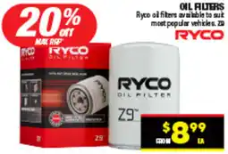 Autopro RYCO OIL FILTER offer