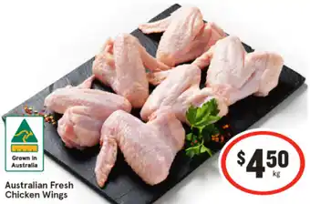 IGA Australian Fresh Chicken Wings offer