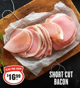 IGA SHORT CUT BACON offer