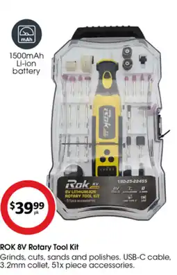 Coles ROK 8V Rotary Tool Kit offer