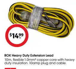 Coles ROK Heavy Duty Extension Lead offer