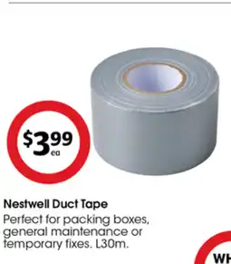 Coles Nestwell Duct Tape offer
