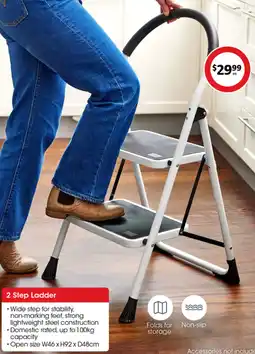 Coles 2 Step Ladder offer