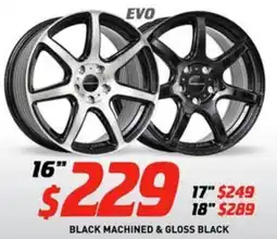 Bob Jane T-Marts EVO BLACK MACHINED & GLOSS BLACK offer