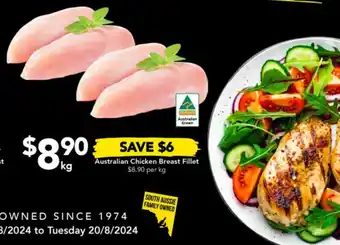 Drakes Australian Chicken Breast Fillet offer