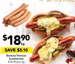 Drakes Barossa Viennas Continental offer