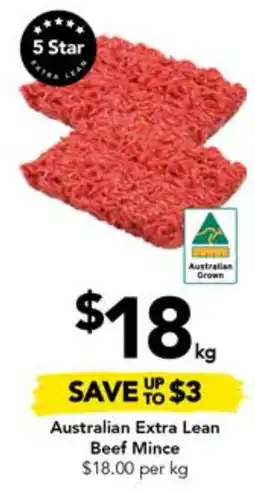 Drakes Australian Extra Lean Beef Mince offer