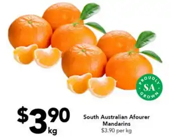 Drakes South Australian Afourer Mandarins offer