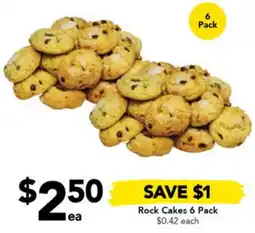 Drakes Rock Cakes 6 Pack offer