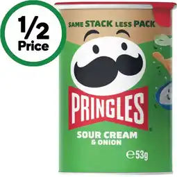 Woolworths Pringles Potato Chips 53g offer