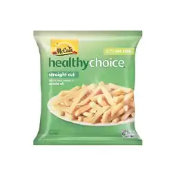 Woolworths McCain Healthy Choice Straight Cut Chips 1 kg – From the Freezer offer