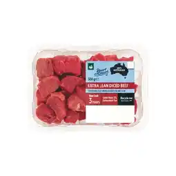 Woolworths Australian Diced Beef Heart Smart 500g offer