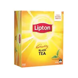 Woolworths Lipton Quality Black Tea Bags Pk 100 offer