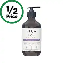 Woolworths Glow Lab Hand Wash Pump 300ml offer