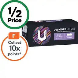 Woolworths U By Kotex Liners Pk 26-30 offer