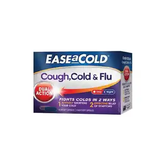 Woolworths Ease A Cold Cough, Cold & Flu Tablets Pk 24^ offer