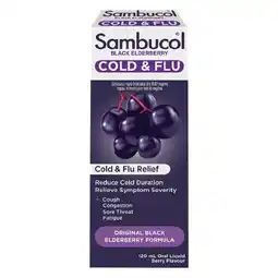 Sambucol Cold & Flu Liquid 120ml^
