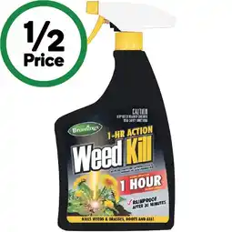 Woolworths Brunnings 1 Hour Fast Action Weed Kill 1 Litre offer