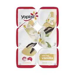 Woolworths Yoplait or Yoplait Zero Pk 6 – From the Fridge offer
