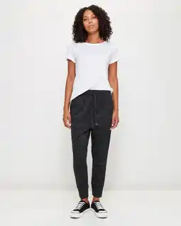 Twill Knit Jogger Pants