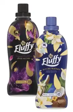 Coles Fluffy Concentrated Fabric Conditioner 900mL-1 Litre offer
