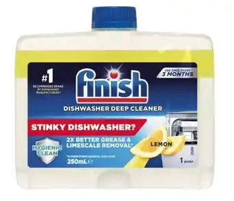 Coles Finish Dishwasher Deep Cleaner 250mL offer