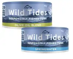 Coles Wild Tides Tuna 95g offer