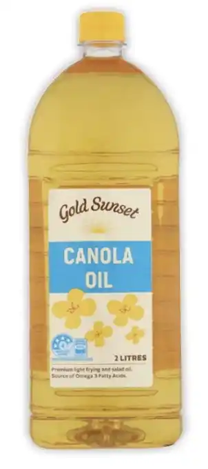 Coles Gold Sunset Canola Oil 2 Litre offer