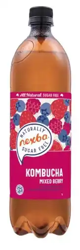 Coles Nexba Kombucha 1 Litre offer