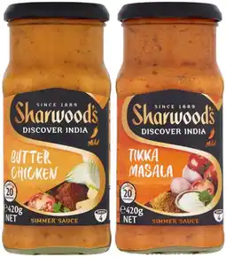 Coles Sharwood's Simmer Sauce 420g offer