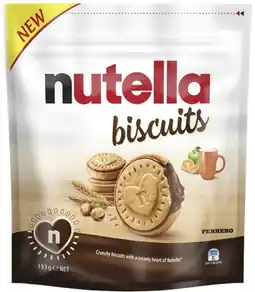 Coles Nutella Cream Biscuits 193g offer