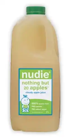 Coles Nudie Juice 2 Litre offer
