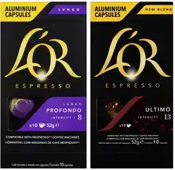 Coles L'or Nespresso Compatible Coffee Capsules 10 Pack offer