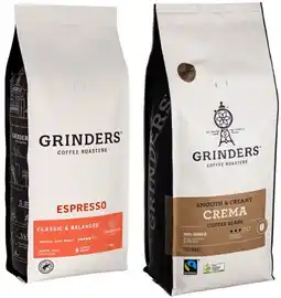 Coles Grinders Coffee Beans 1kg offer