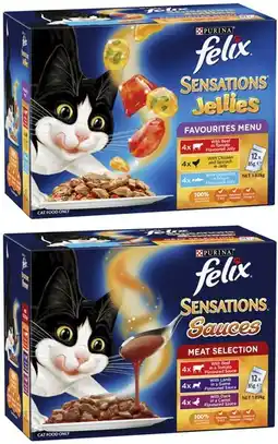 Coles Felix Cat Food 12x85g offer